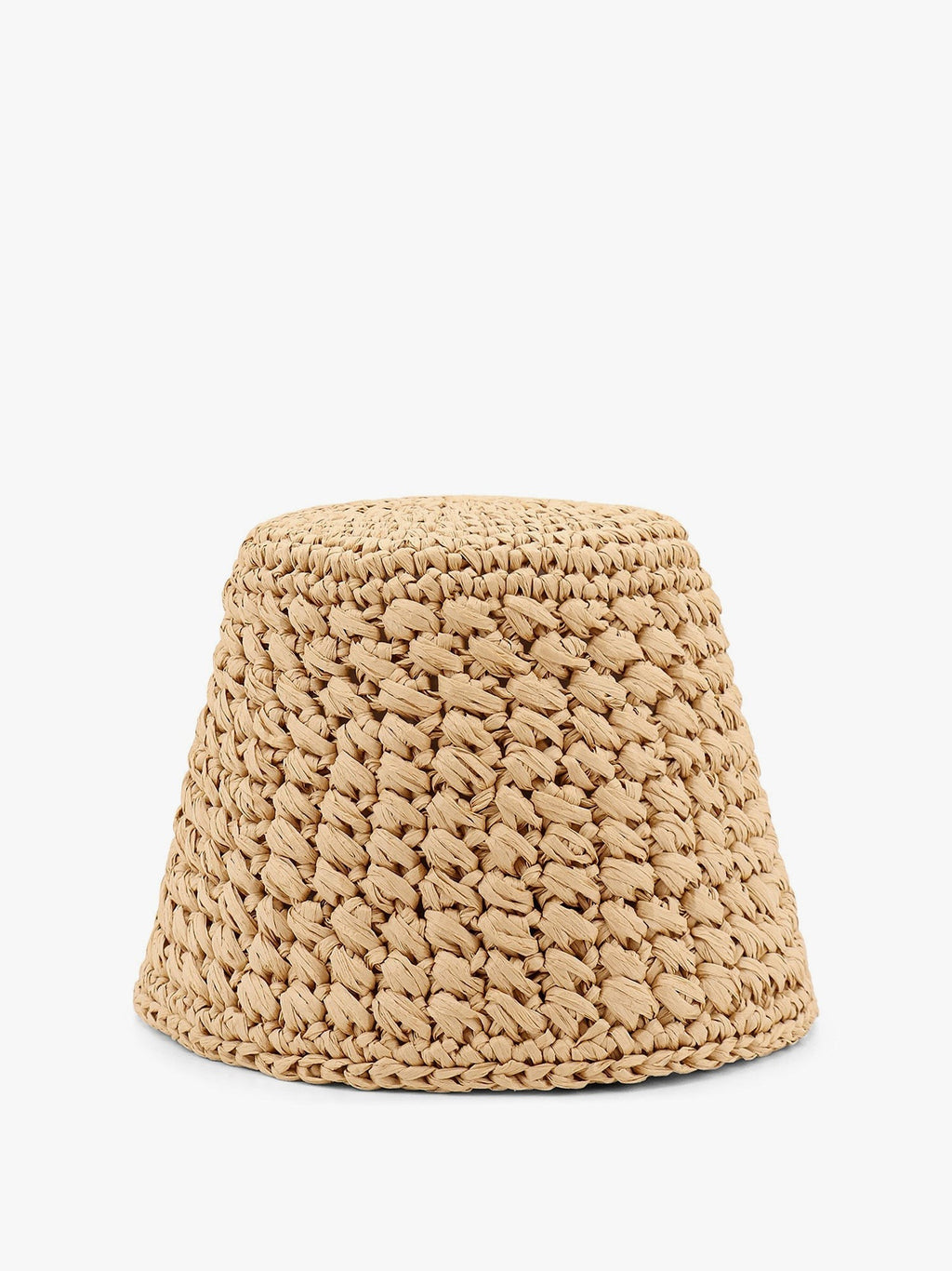 Loro Piana Jasmine Raffia-Cloche-Hut