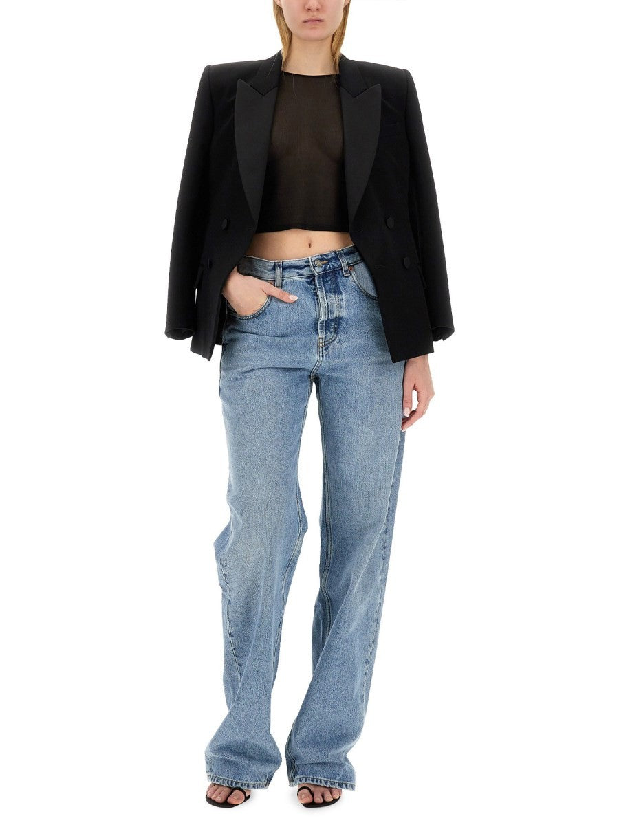 Saint Laurent DŽÍNY Z DENIMU