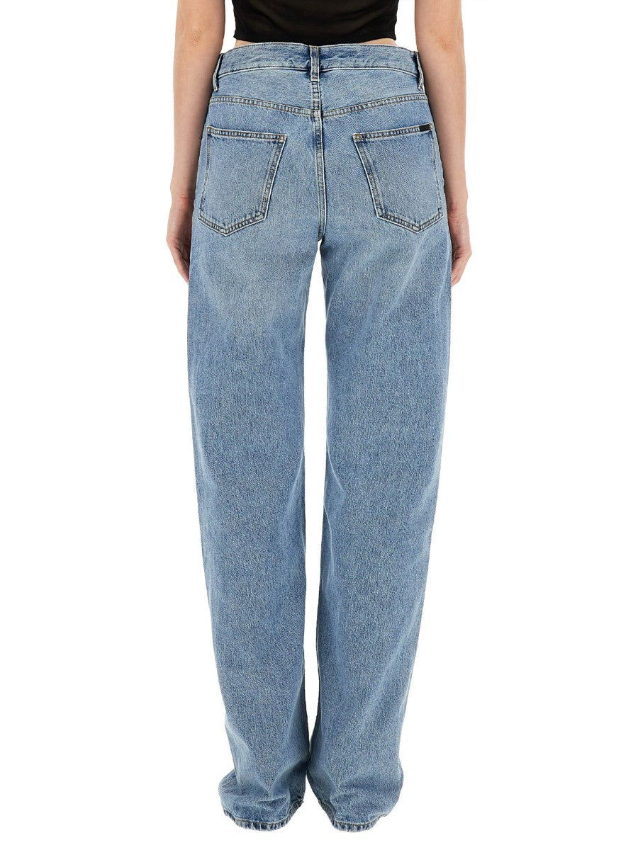 Saint Laurent DŽÍNY Z DENIMU