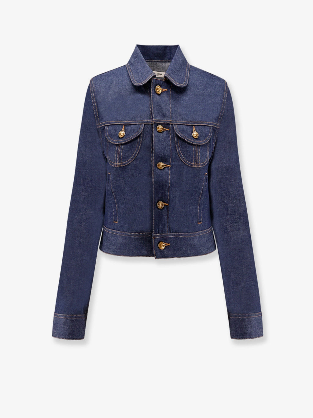 Celine Džínová bunda s knoflíky Triomphe