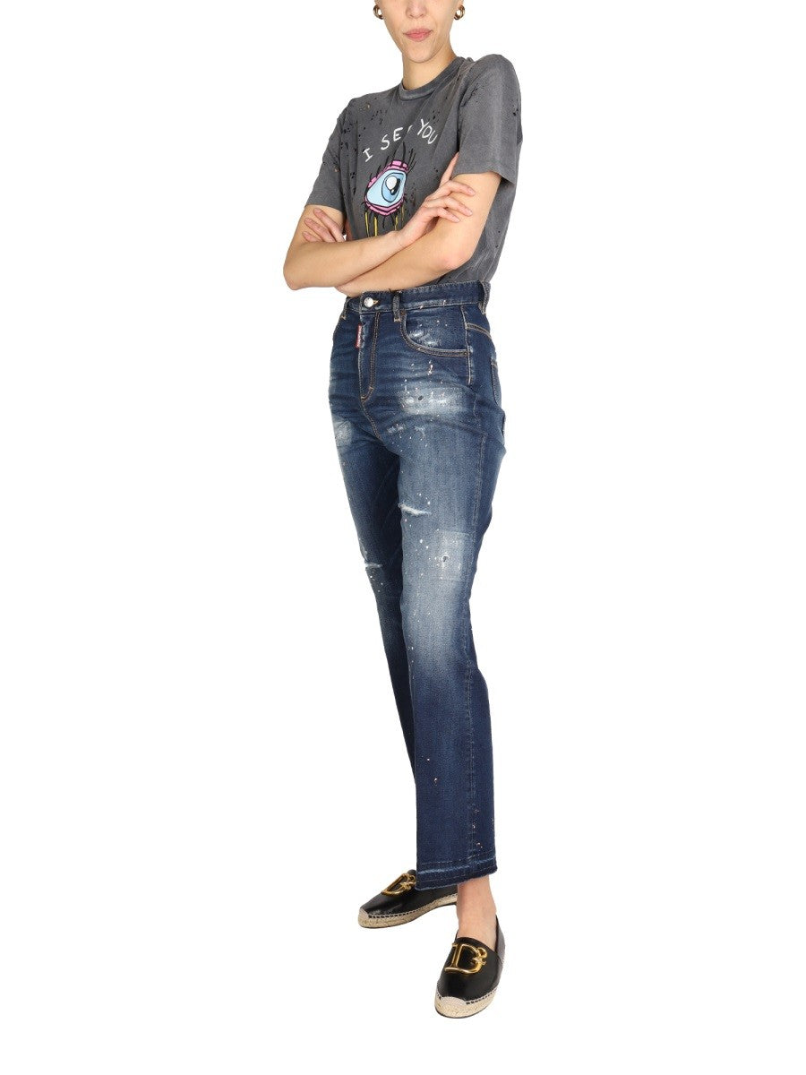 Dsquared2 ΤΖΙΝ ΕΥΡΥ ΠΟΔΙ