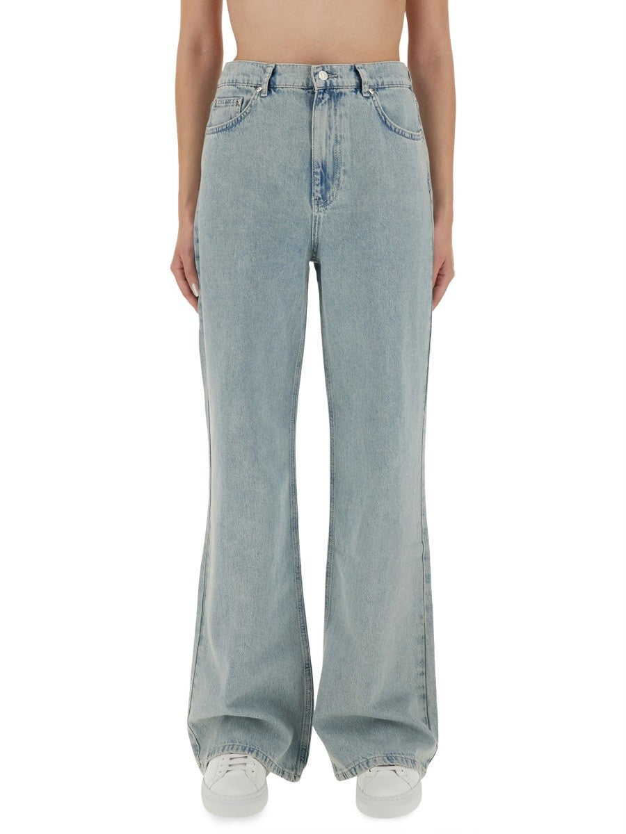 Moschino Jeans JEANS MIT WEITEM BEIN