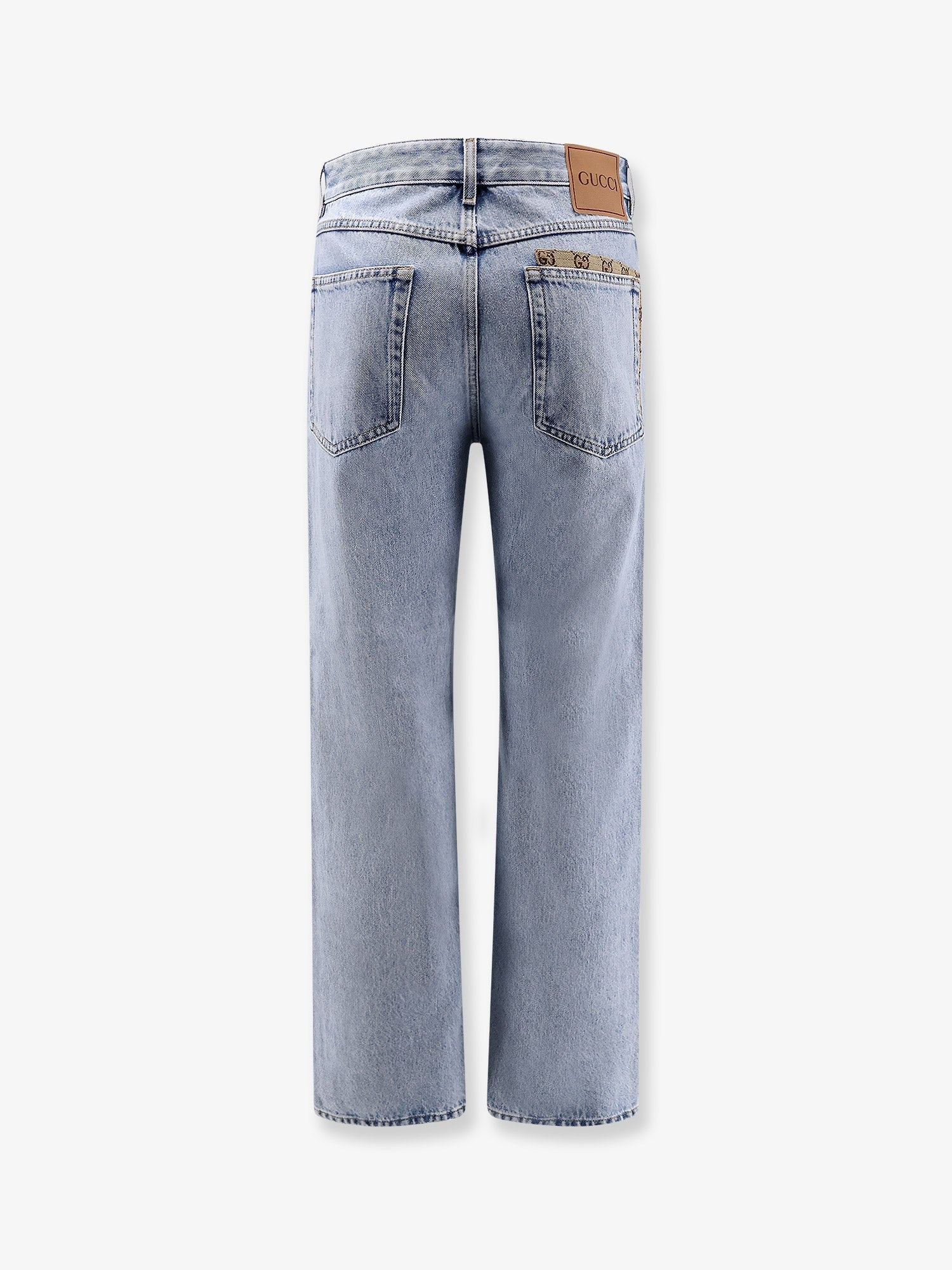Gucci Jeans avec inserts GG