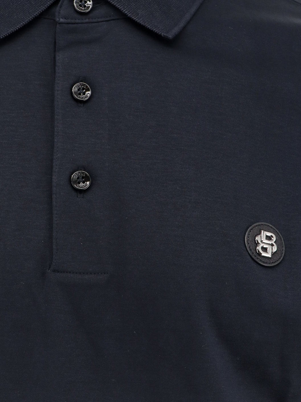 Boss Jersey-Baumwoll-Poloshirt