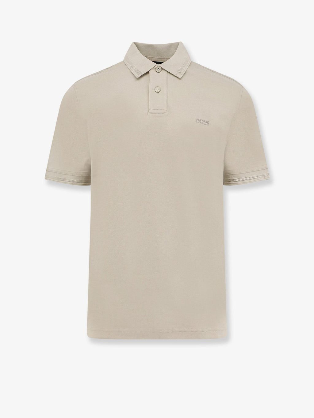 Boss Jersey-Baumwoll-Poloshirt