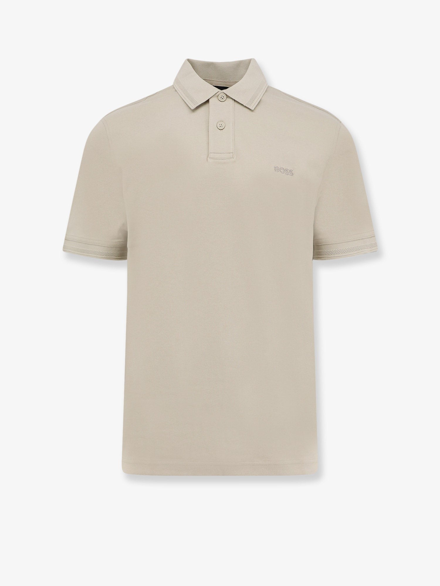Boss Jersey-Baumwoll-Poloshirt