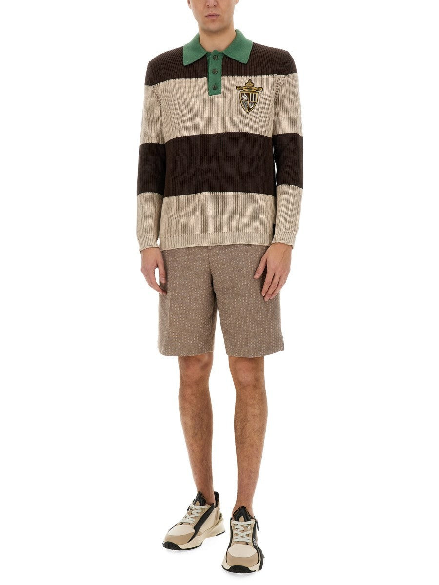 Fendi Polo en jersey.