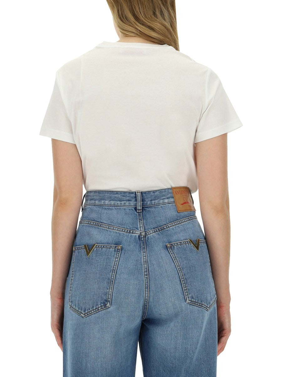 Valentino JERSEY T-SKJORTE