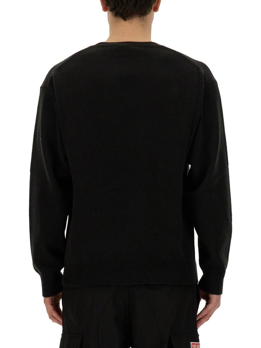 Kenzo JERSEY MIT STICKEREI BOKE FLOWER