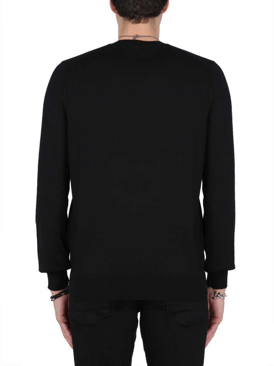 Alexander Mcqueen DŽEMPTERIS SU LOGOTIPO SIUVINĖJIMU