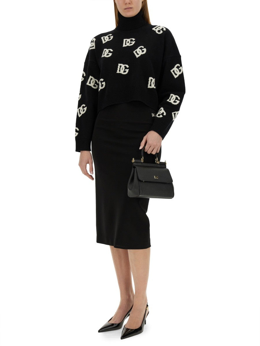 Dolce & Gabbana ロゴインレイ付きジャージー