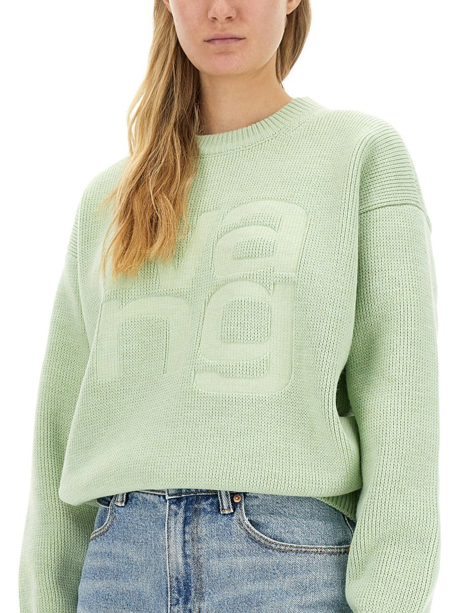 Alexanderwang.T MEGZTINIS SU LOGOTIPU