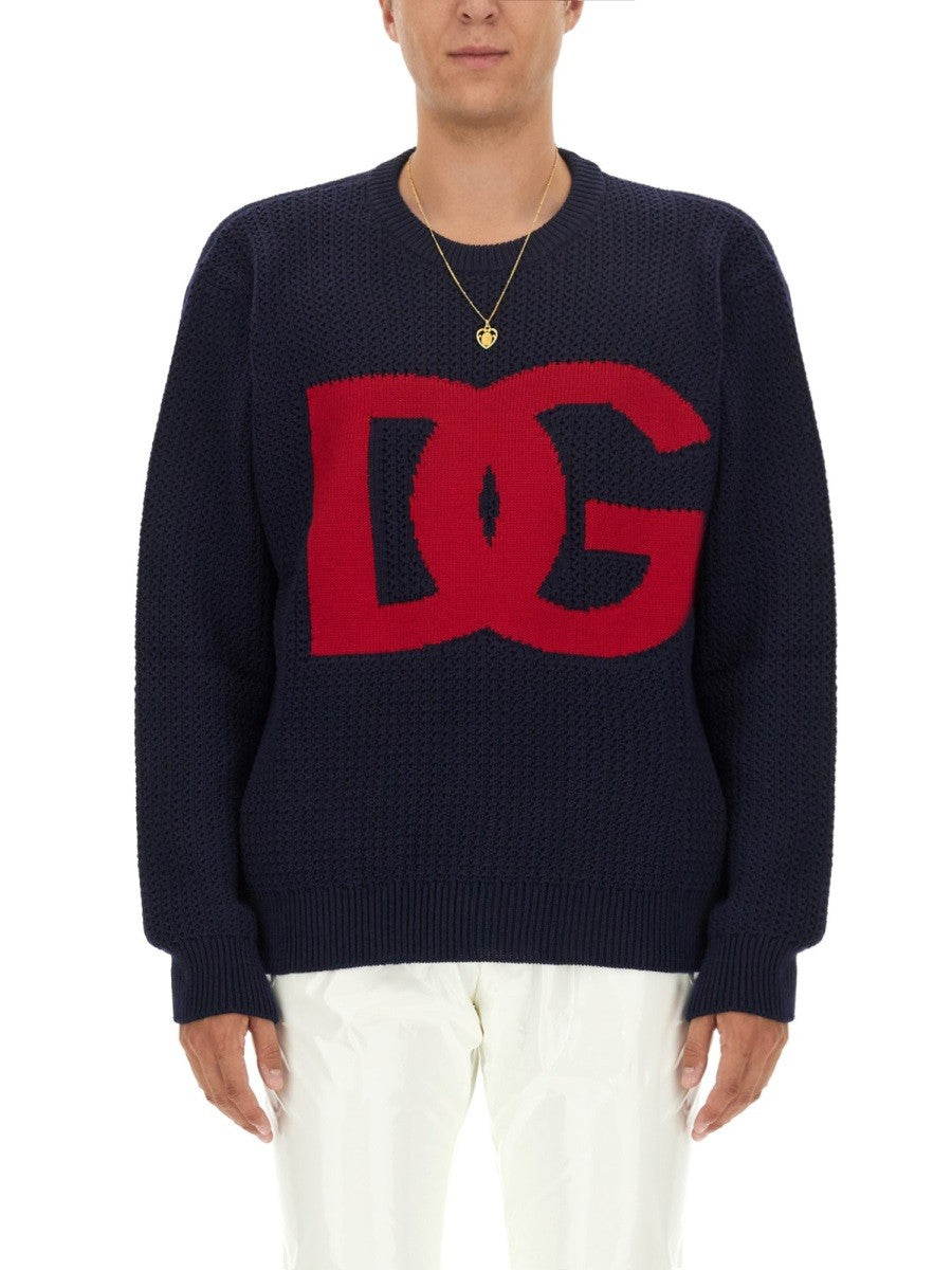 Dolce & Gabbana LOGÓS PULÓVER