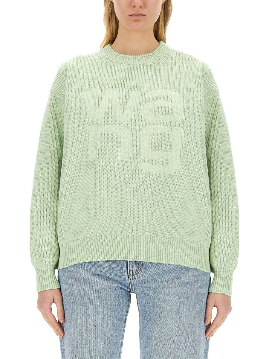 Alexanderwang.T MEGZTINIS SU LOGOTIPU