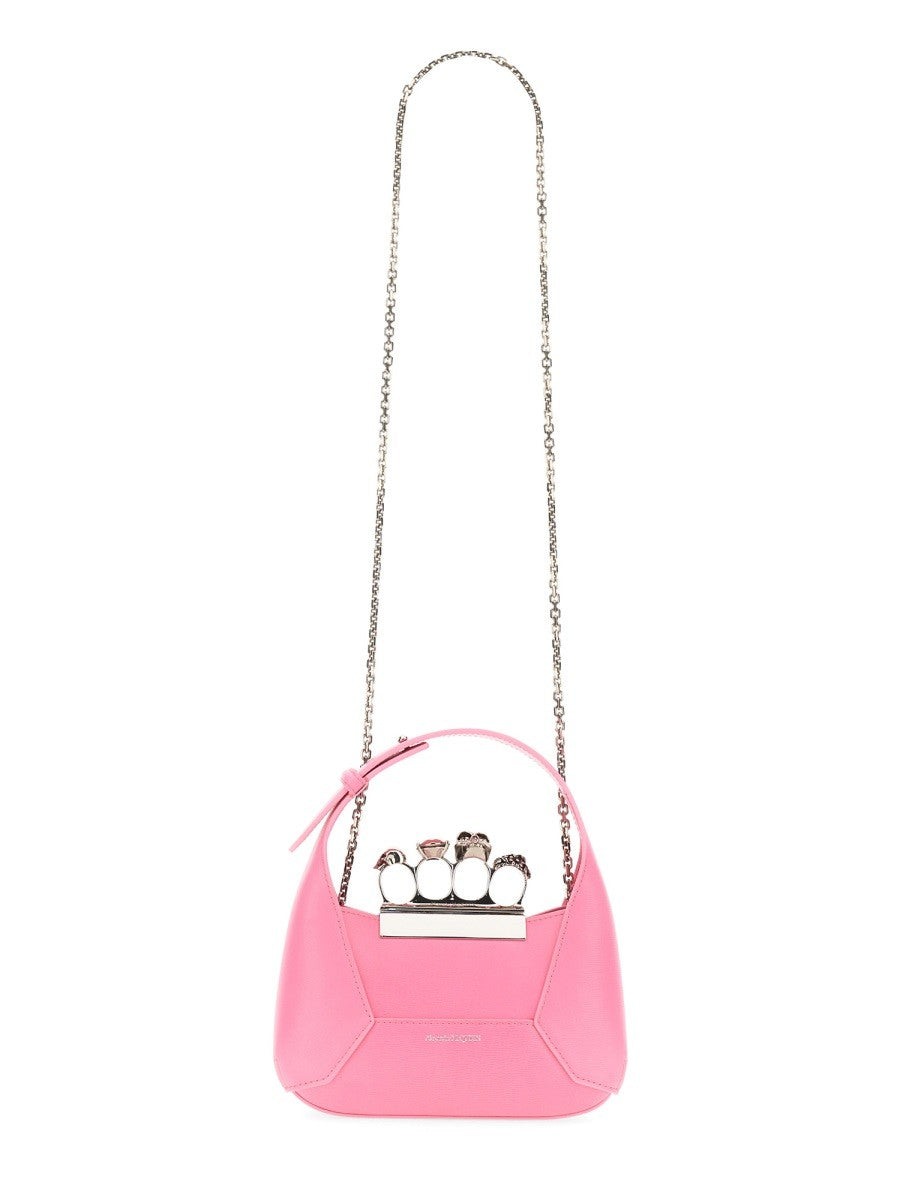 Alexander Mcqueen JUWELEN-MINI-HOBO-TASCHE
