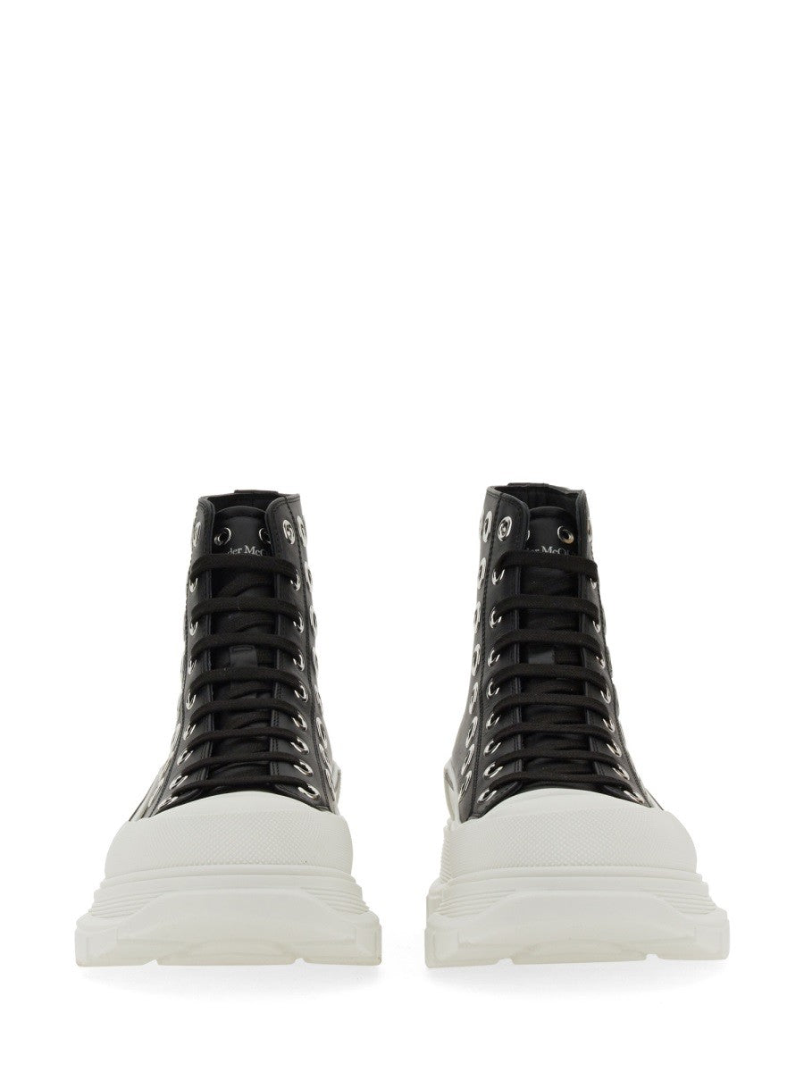Alexander Mcqueen SNEAKER JOEY CON OJALES