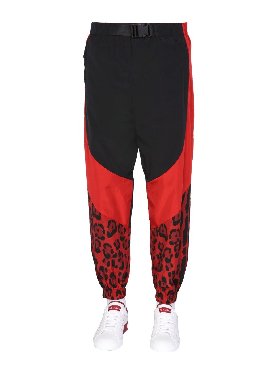 Dolce & Gabbana Joggingbyxor med djurmönster