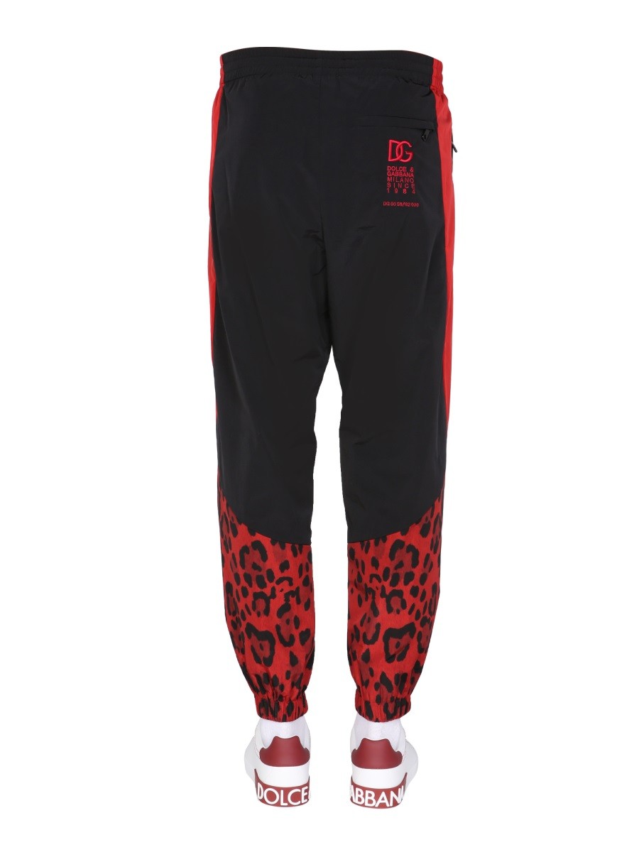 Dolce & Gabbana Joggingbyxor med djurmönster