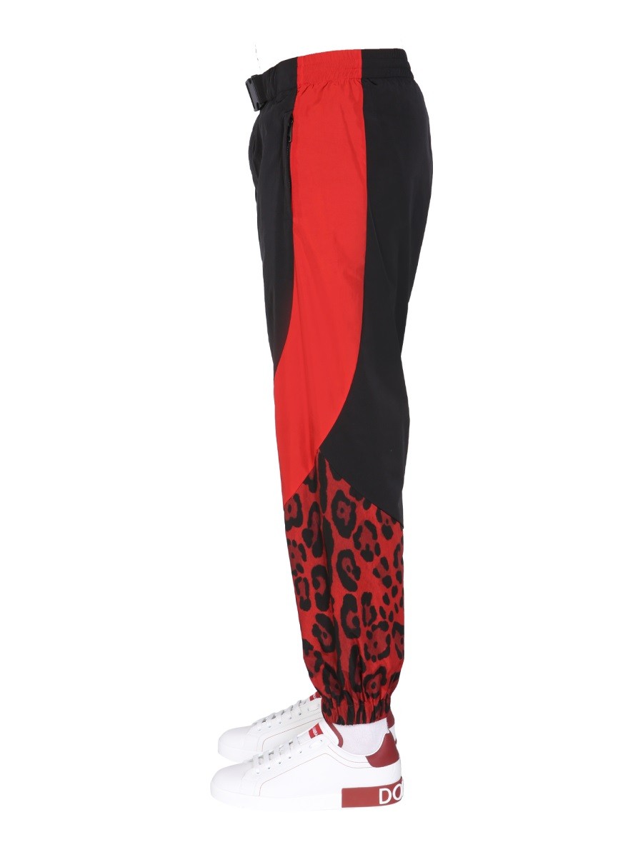 Dolce & Gabbana Joggingbyxor med djurmönster