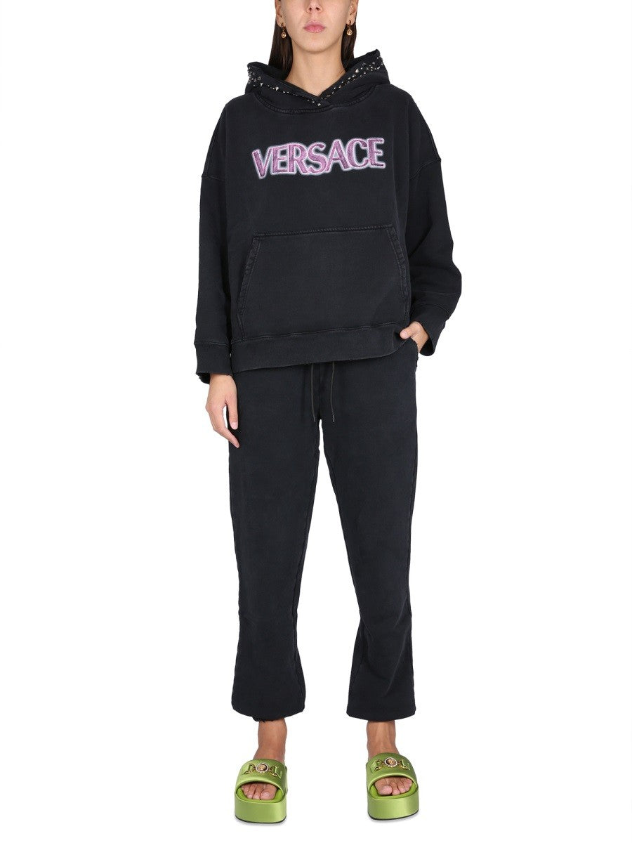 Versace JOGGINGHOSE MIT LOGO