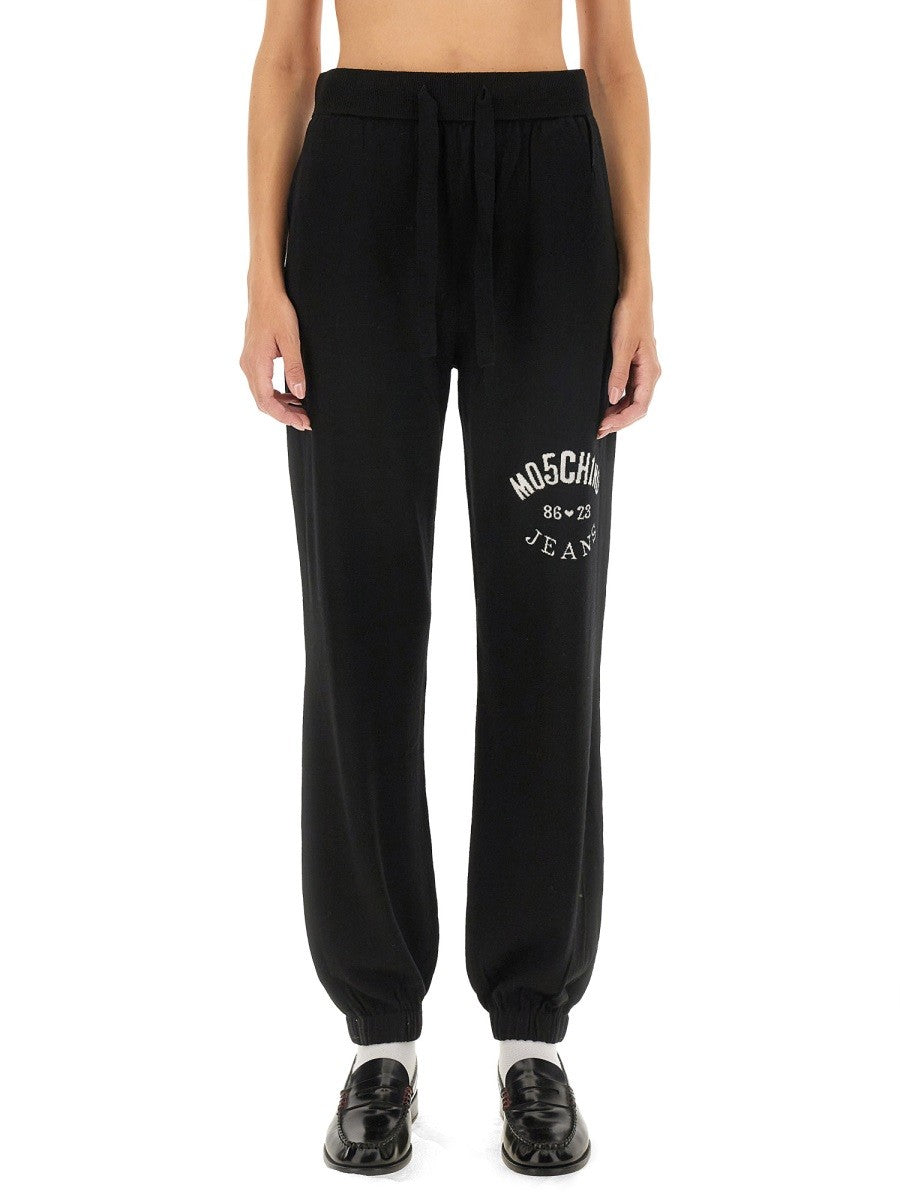 Moschino Jeans JOGGING PANTS WITH LOGO