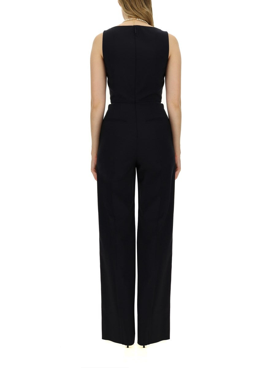 Valentino JUMPSUIT WITH V DETAIL
