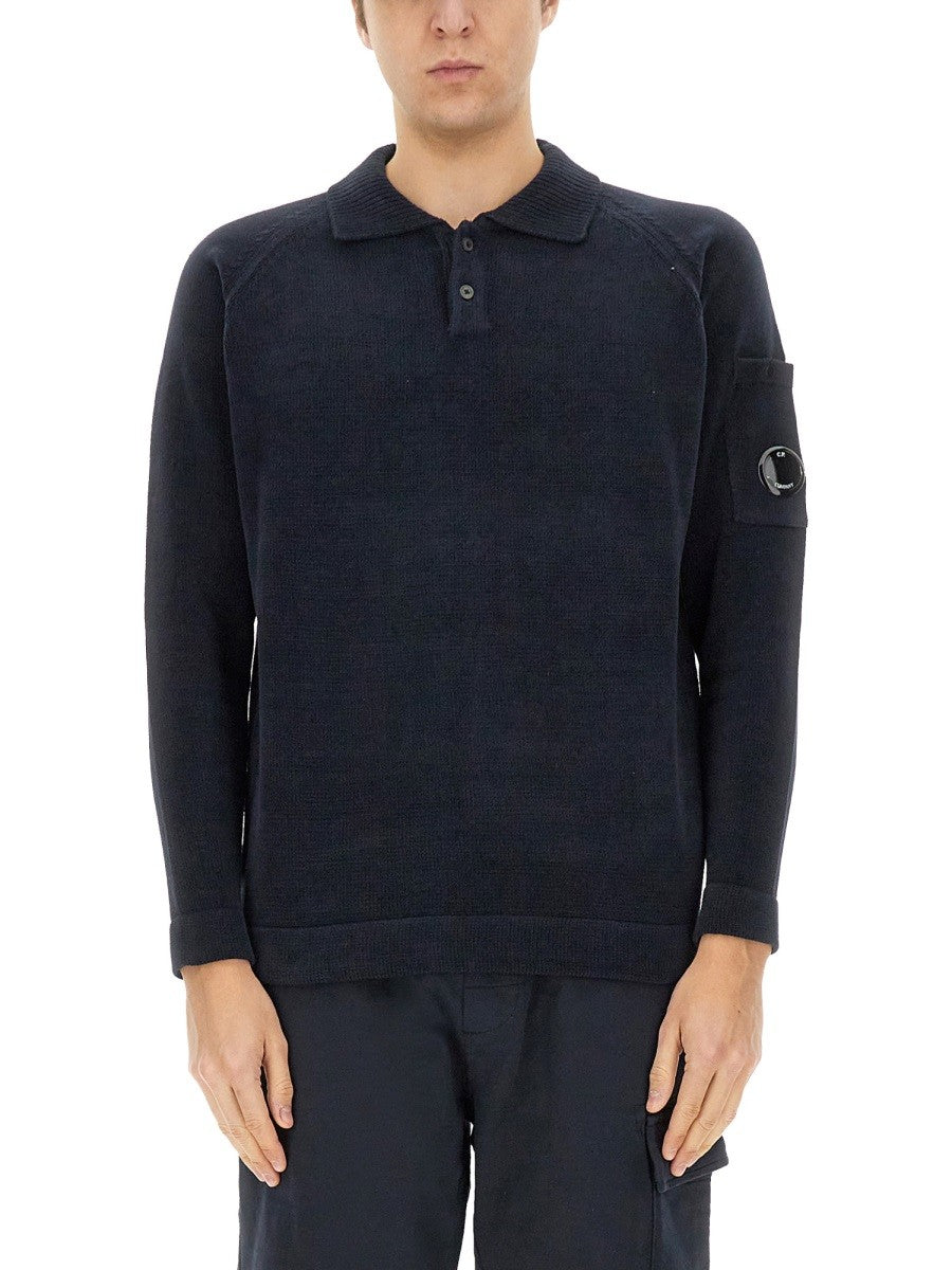 CP Company KNITTED POLO.