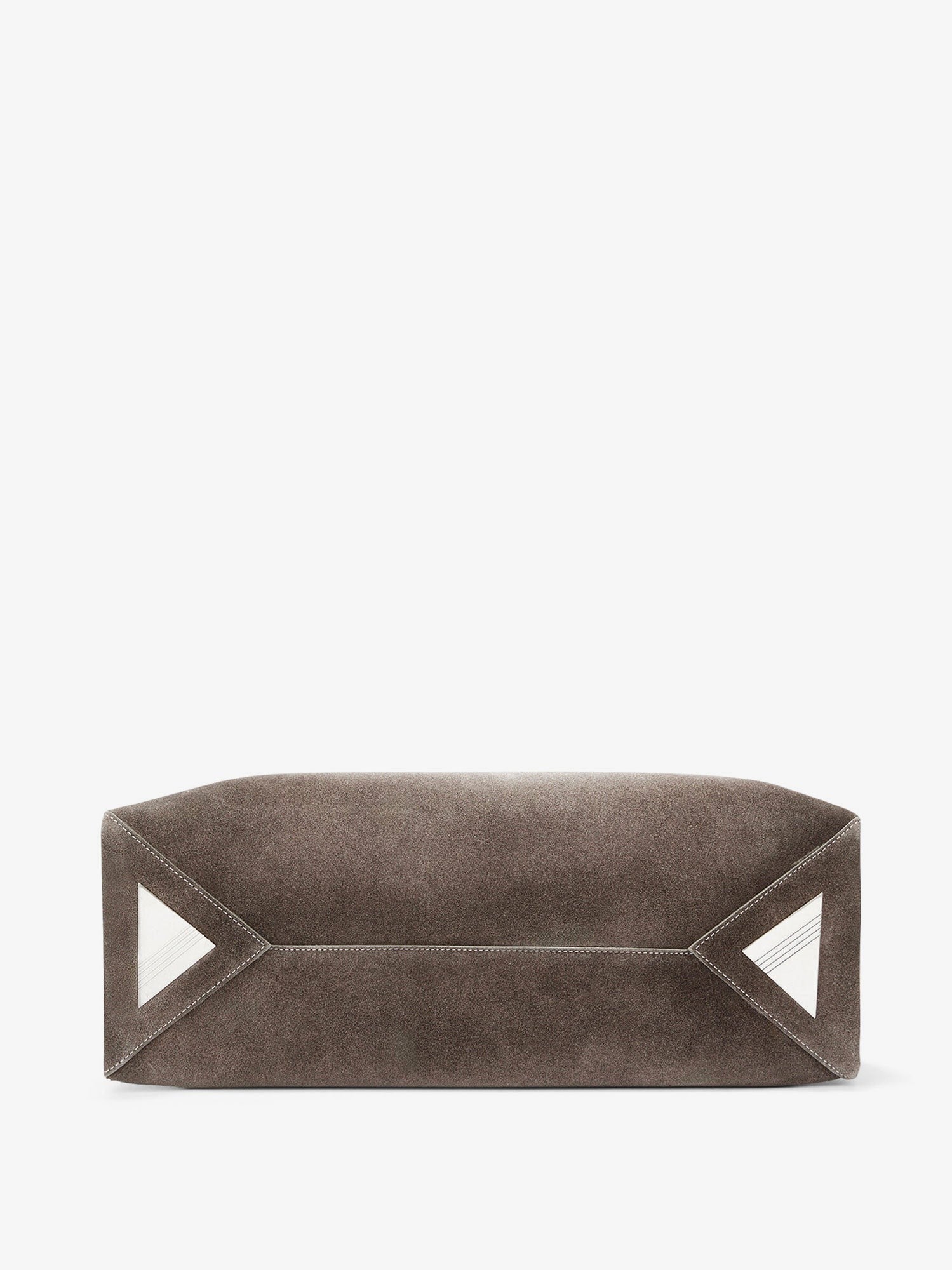 The Attico La Passeggiata Medium suede shoulder bag
