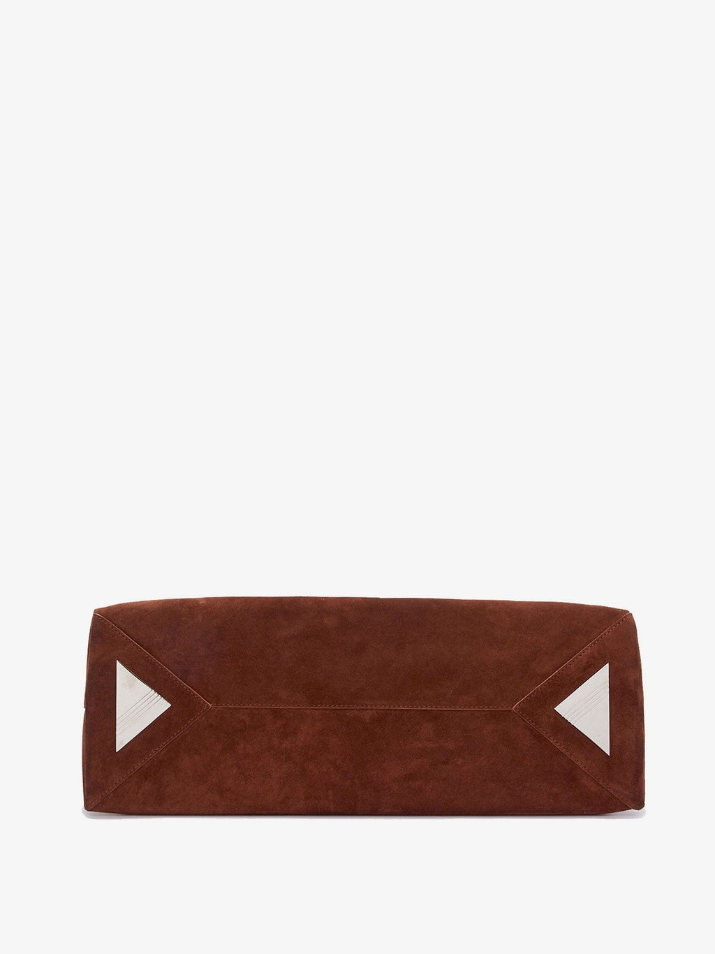 The Attico La Passeggiata Medium suede shoulder bag
