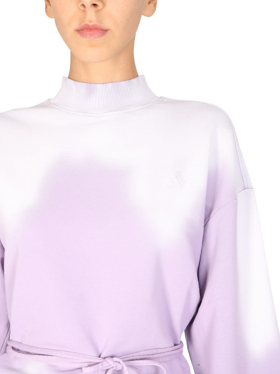 The Attico LACE-UP SWEATSHIRT