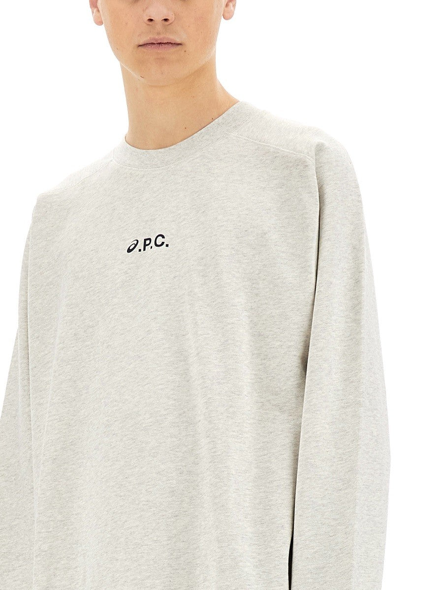 A.P.C. X Asics "LAKE" SWEATSHIRT