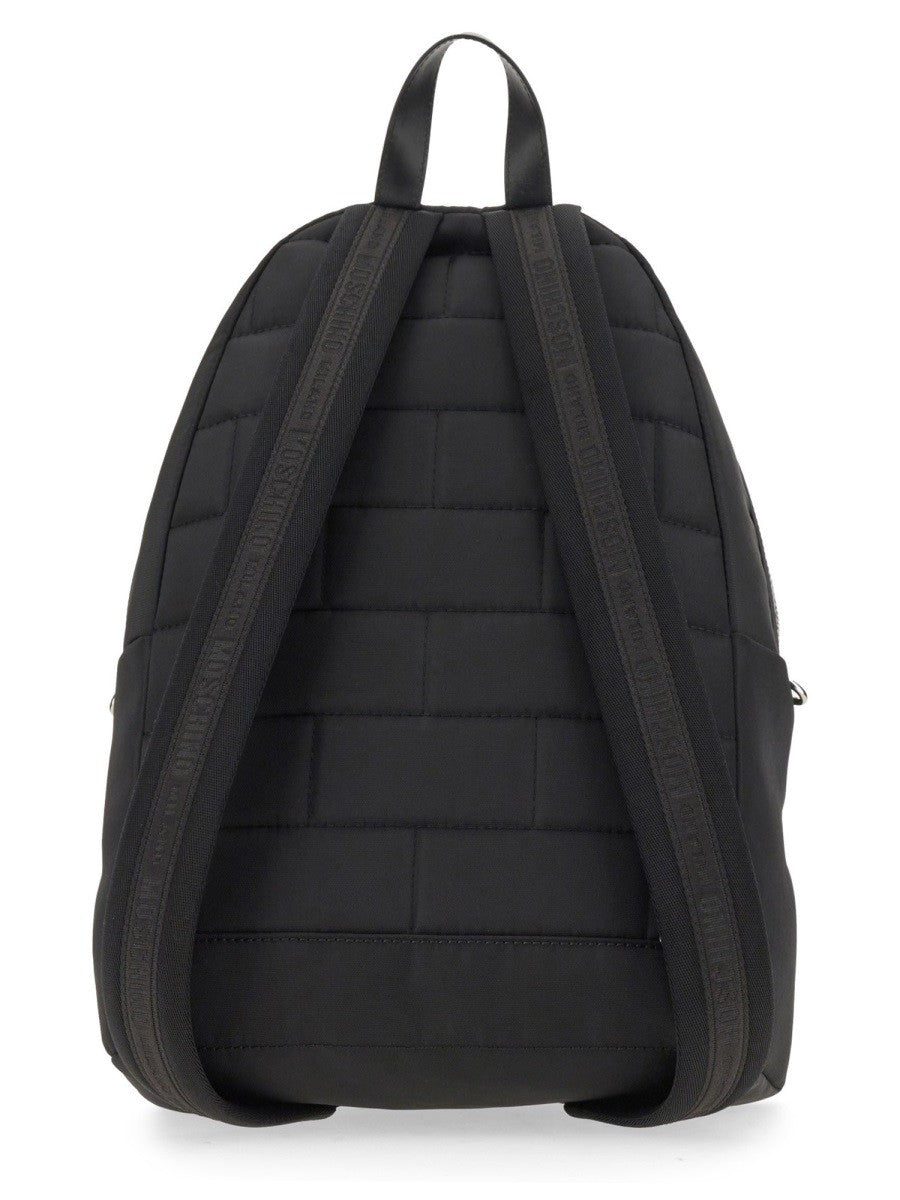 Moschino LARGE BACKPACK WITH LOGO