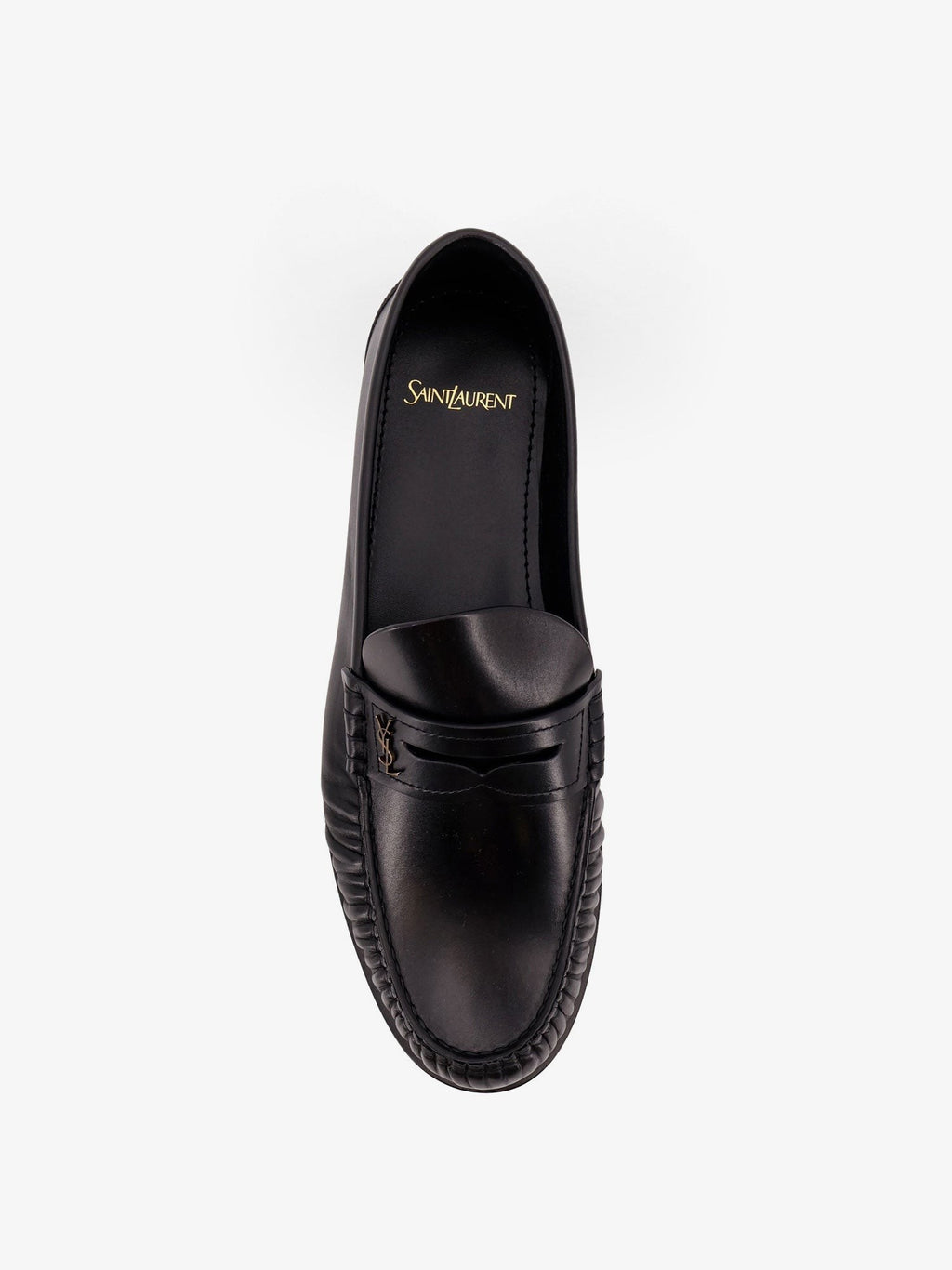 Saint Laurent Laurent 05 leather loafers