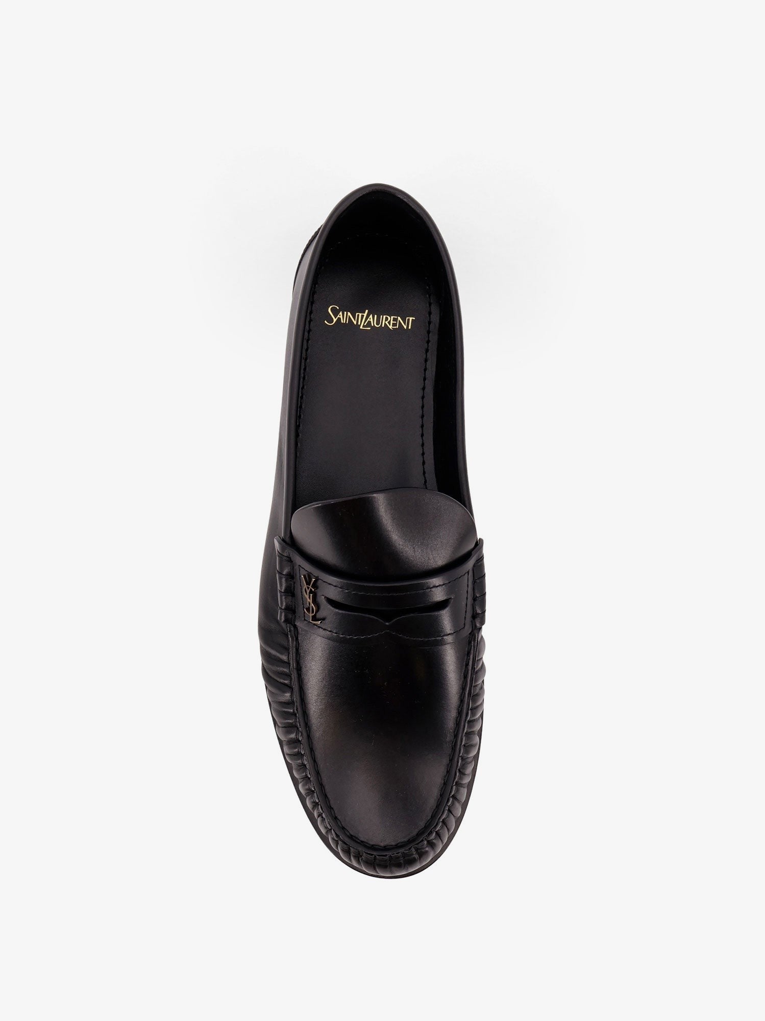 Saint Laurent Laurent 05 leather loafers