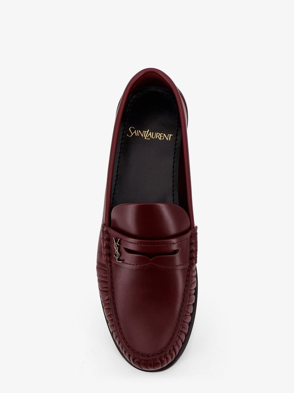 Saint Laurent Laurent 05 Moc leather loafers