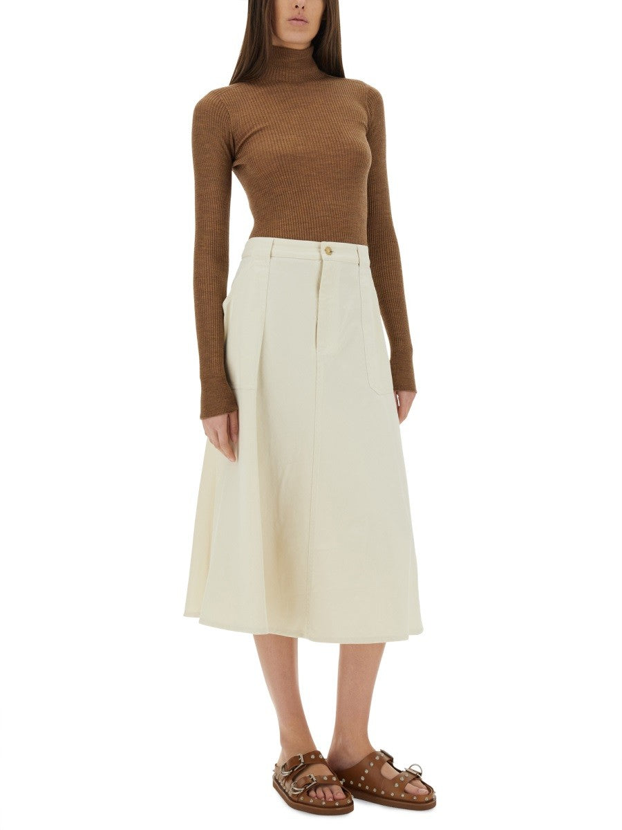 a.p.c. "LAURIE" SKIRT