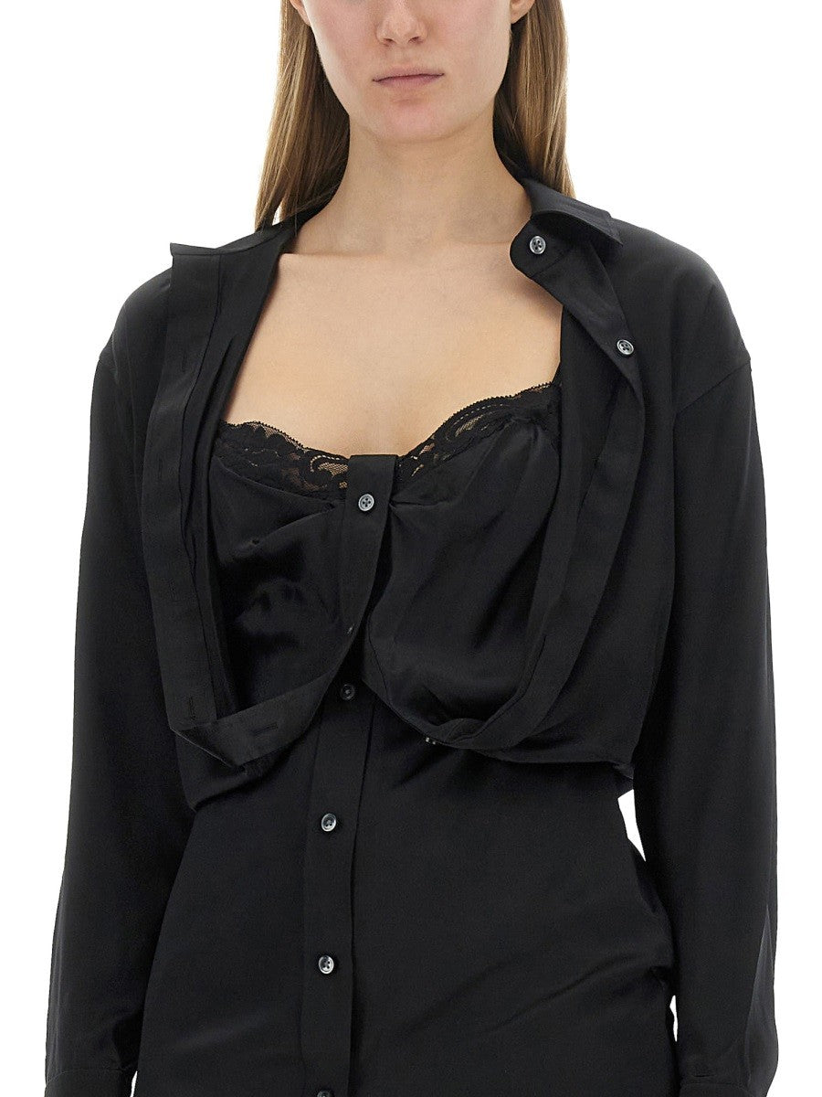 Alexanderwang.T ROBE CHEMISIER SUPERPOSÉE