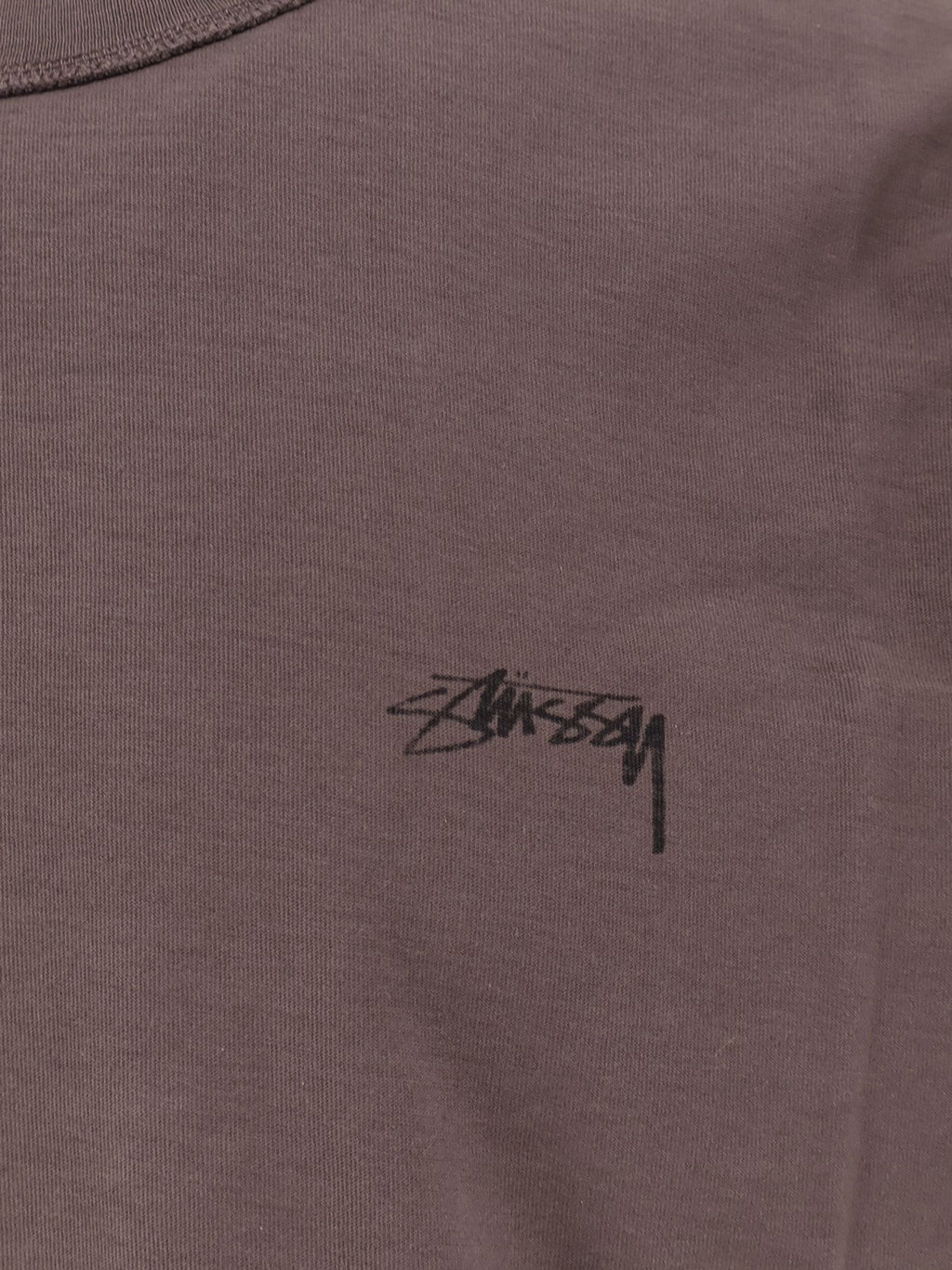 Stussy Lazy pamut póló elülső logóval