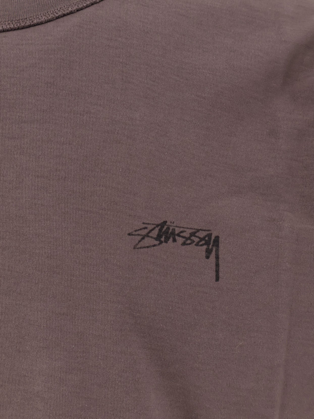 Stussy Lazy pamut póló elülső logóval