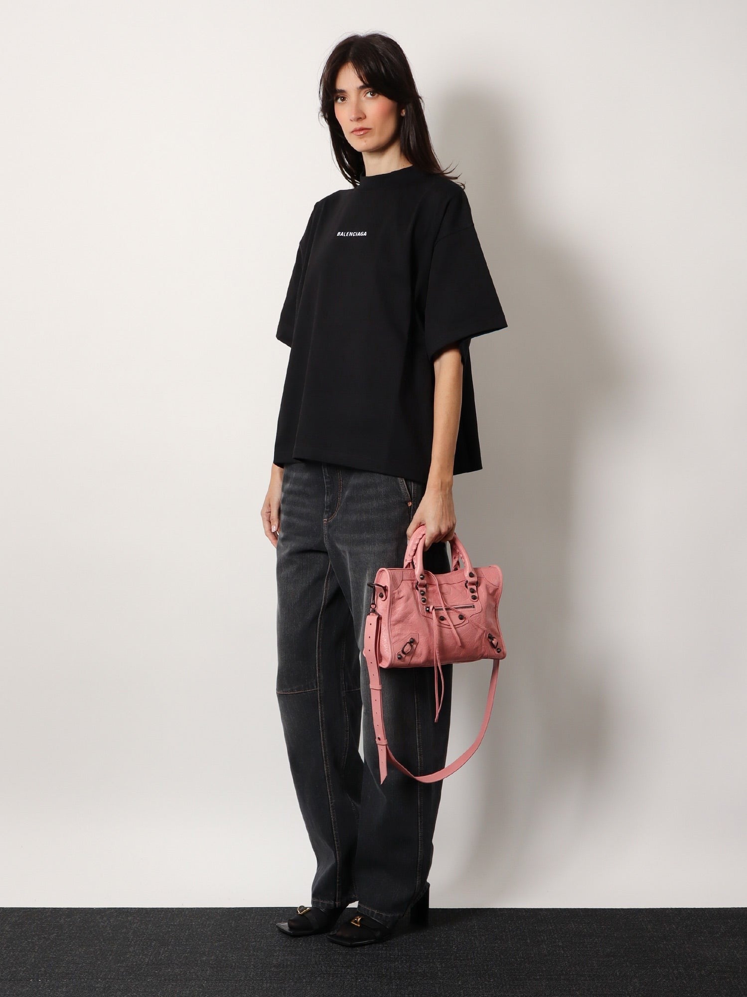 Balenciaga Le city odinė rankinė per petį
