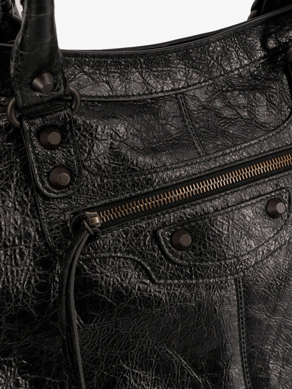 Balenciaga Le City leather travel bag