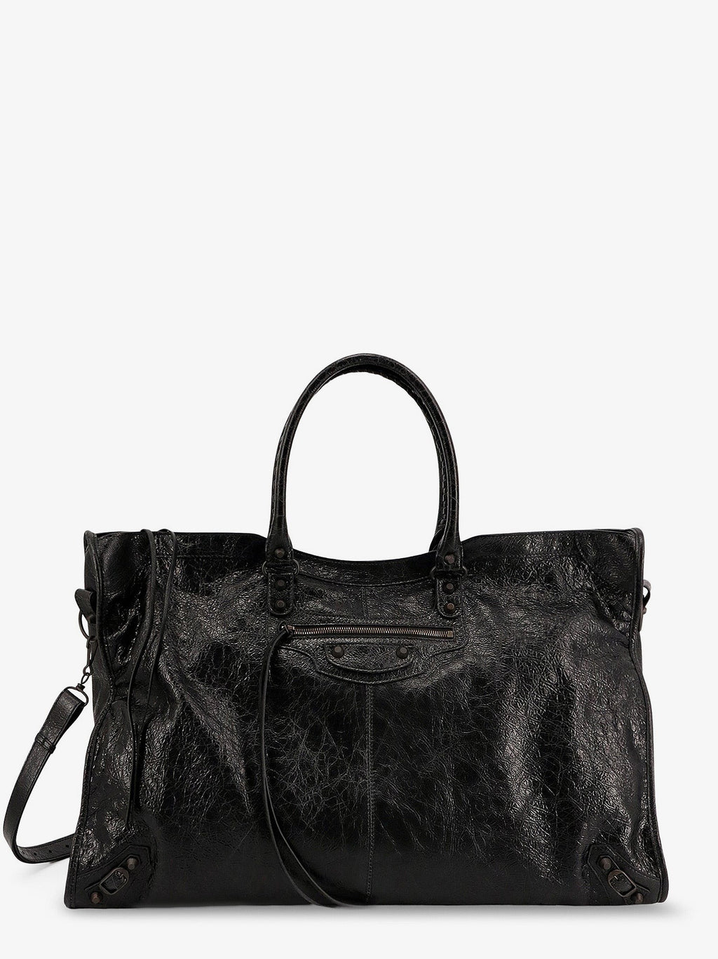 Balenciaga Le City leather travel bag