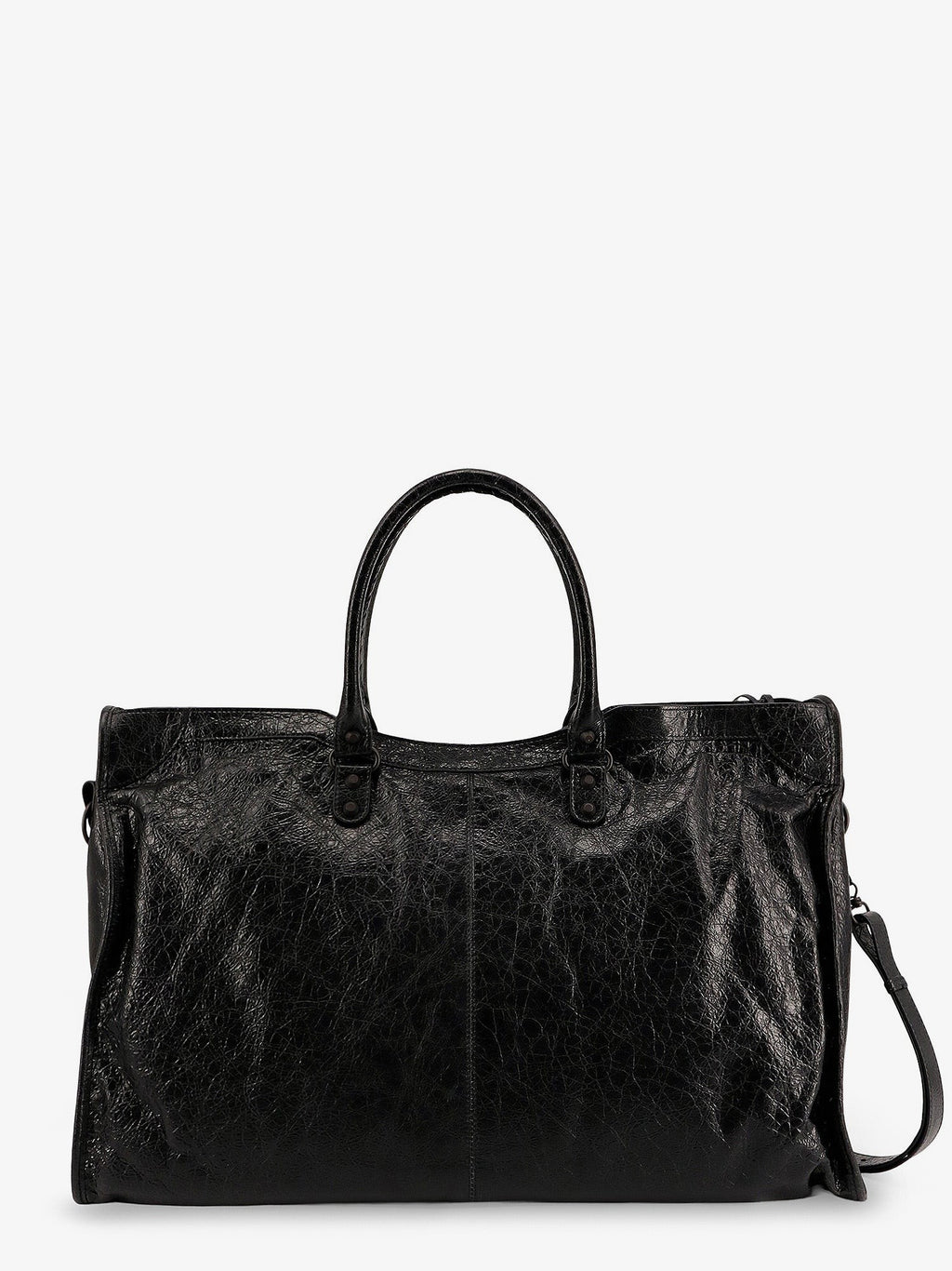 Balenciaga Le City leather travel bag