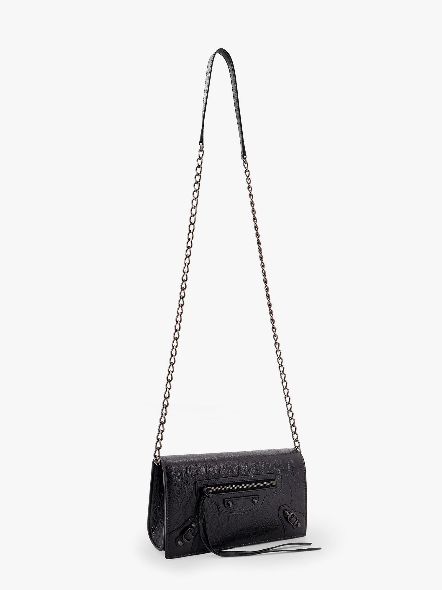Balenciaga Le city wallet leather shoulder bag