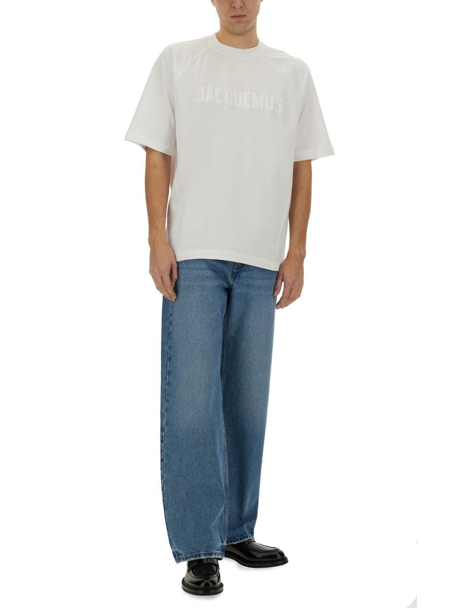 Jacquemus "LE DE NÎMES DROIT" DŽÍNY