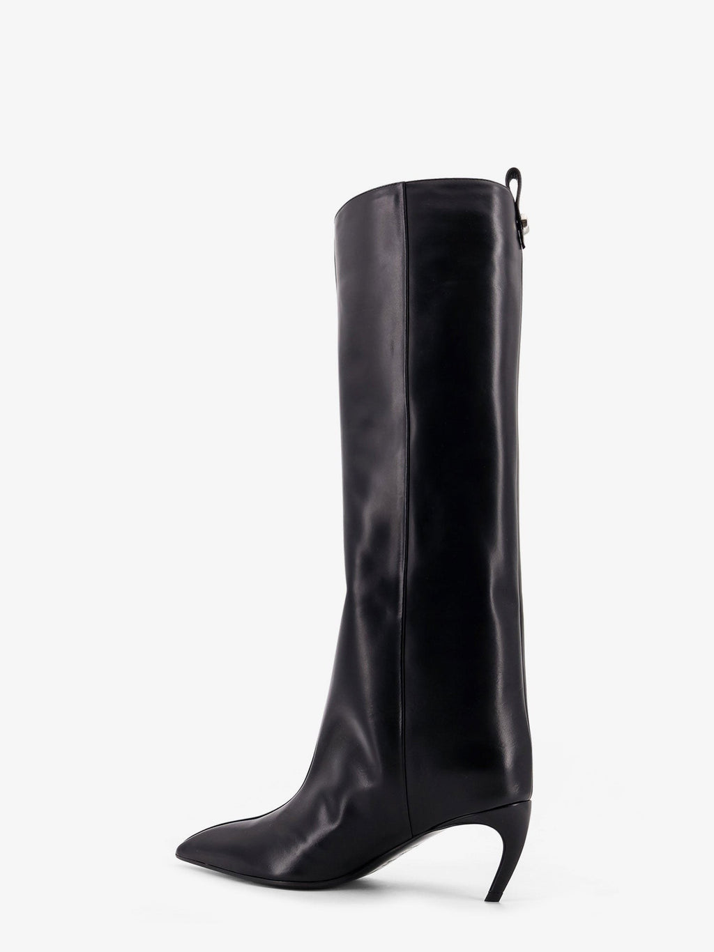 The Attico Lea leather boots