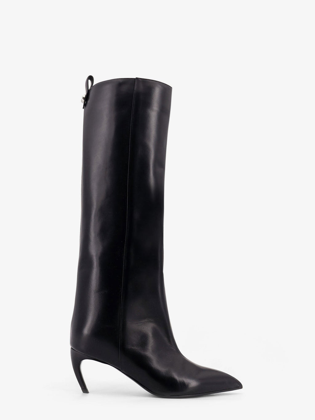 The Attico Lea leather boots