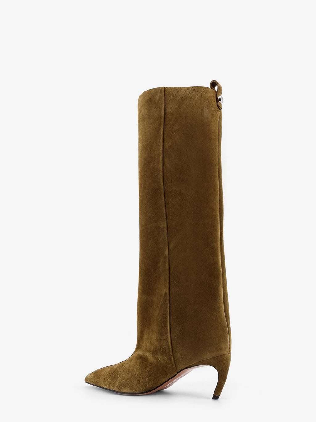 The Attico Lea suede boots