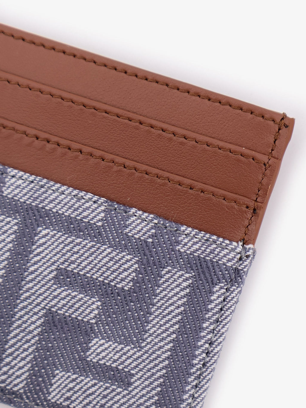 Fendi Kartenhalter aus Leder und FF-Jacquard-Gewebe