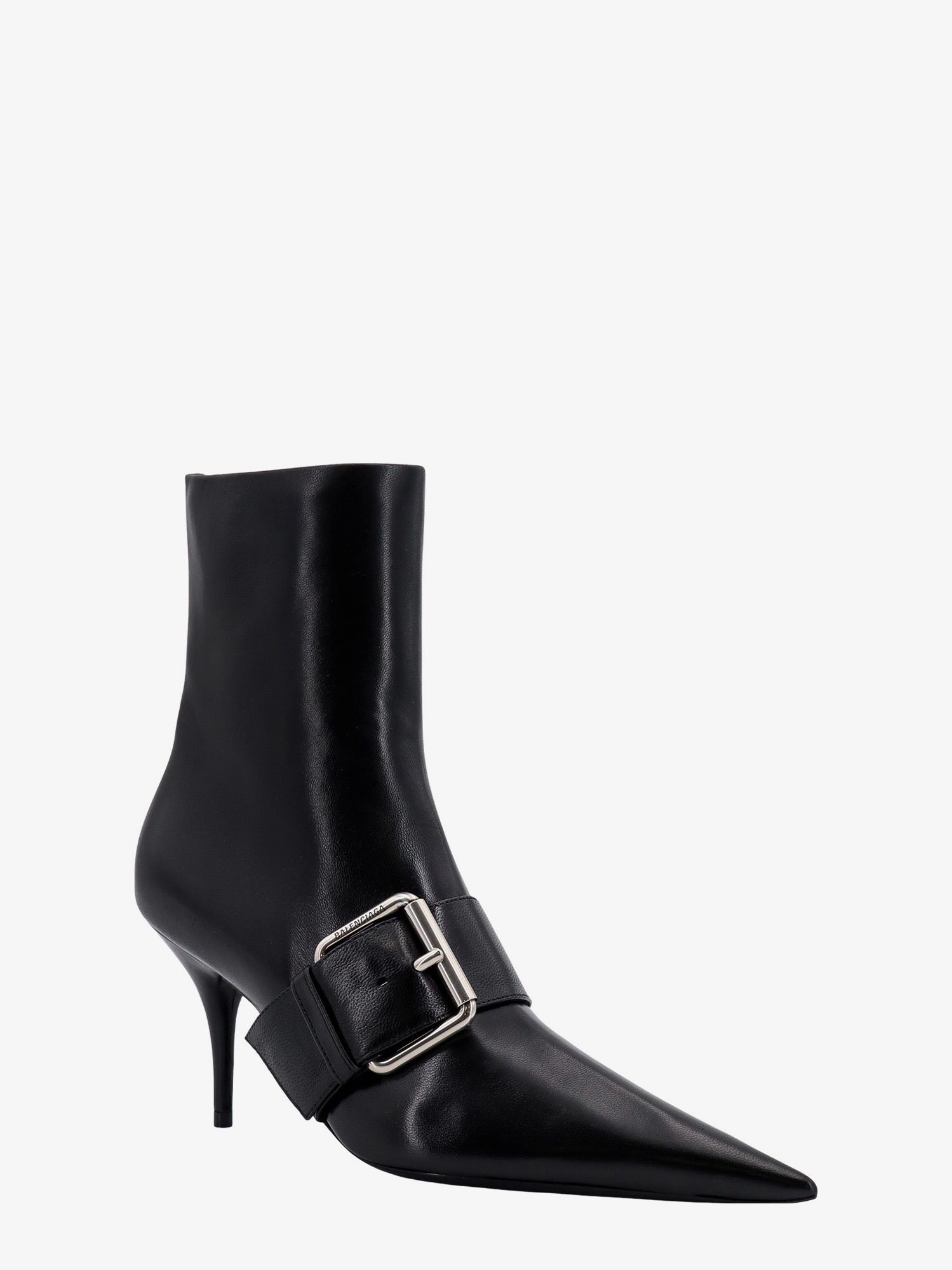 Balenciaga Ankelstøvletter i skinn med maksispennen